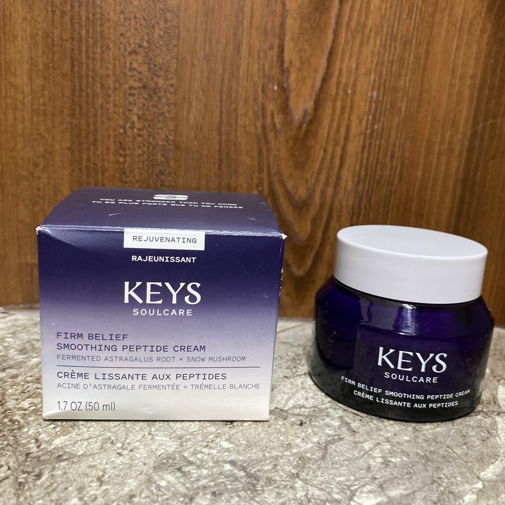 Keys Soulcare Firm Belief Smoothing‎ Peptide Cream 1.7 oz / 50 mL